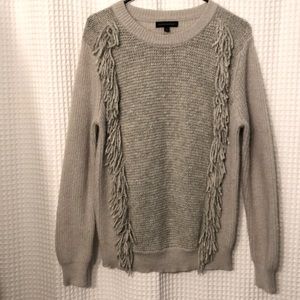 Banana Republic Beige Shaggy Sweater Size L